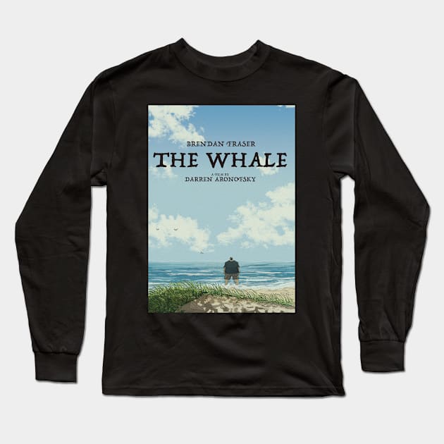 The Whale Long Sleeve T-Shirt by WD_art